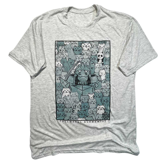 Alphonse con Gatitos (Fullmetal Alchemist) Camiseta