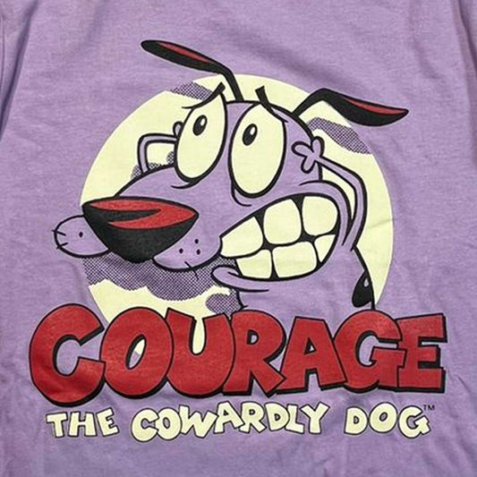 Coraje (El Perro Cobarde) Camiseta