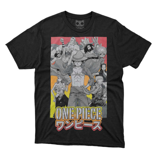 One Piece (Piratas de Sombrero de Paja - Anime) Camiseta
